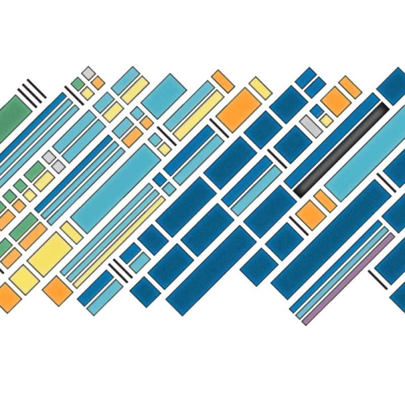 Timeline visualizations of 10 3iap client projects. Scroll for details.