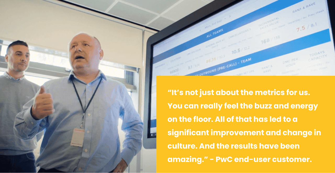 Quote from PerformPlus customer: It's not just about the metrics for us.