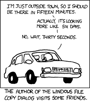 xkcd estimation